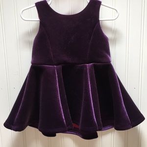 Purple Velvet dress